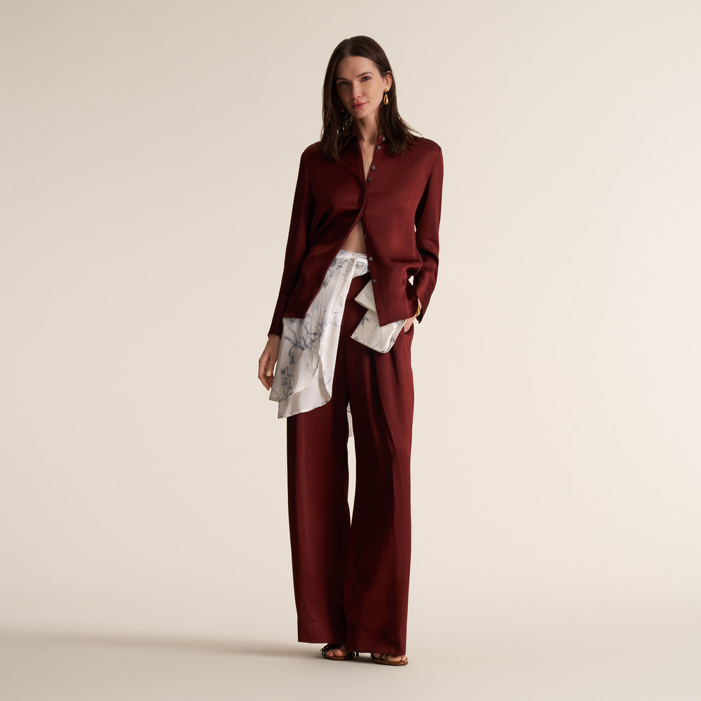 Tatum Button-Down Shirt, Redwood, image 7 of 15