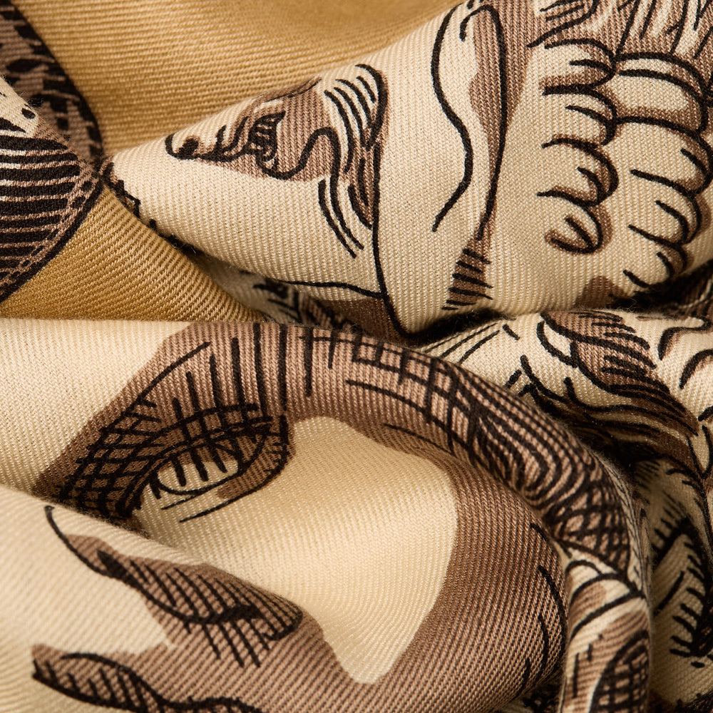 Inoui Editions Scarf 130, Archives Beige, image 2 of 9