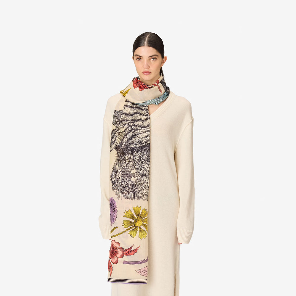 Inoui Editions Scarf 80 - Wool :: Gustav Multicolor