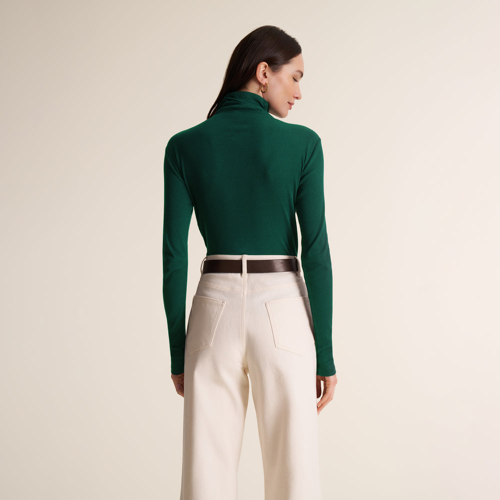 Axam Layering Turtleneck, Peacock, image 4 of 5