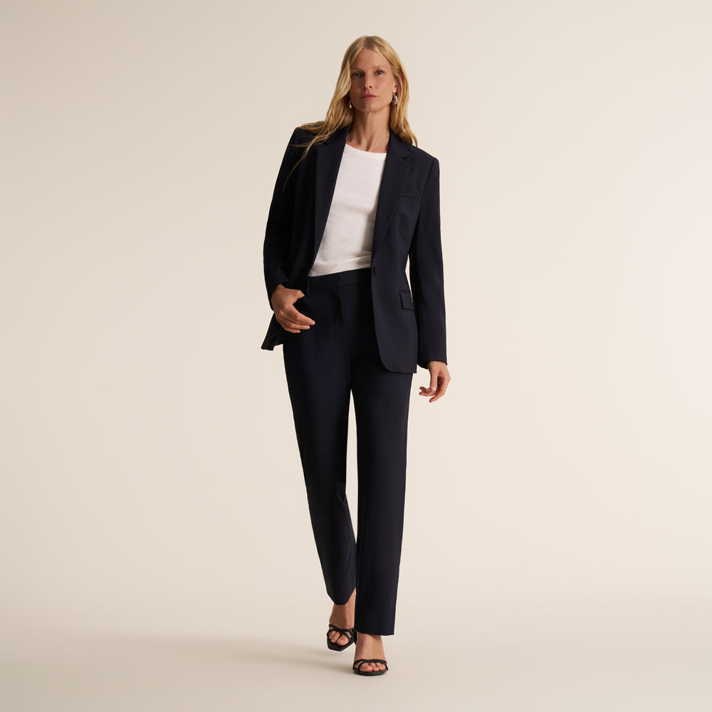 Yiyan "The Executive" Blazer, Dark Navy, image 4 of 10