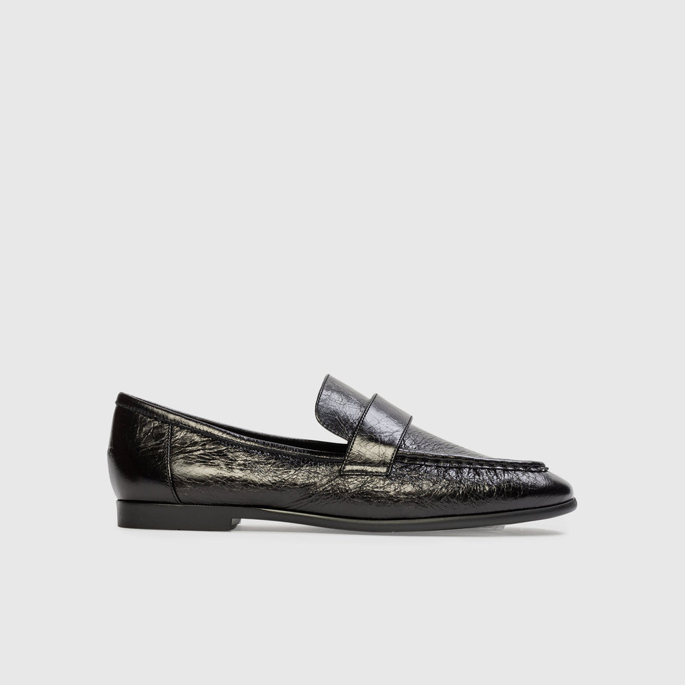 black loafer
