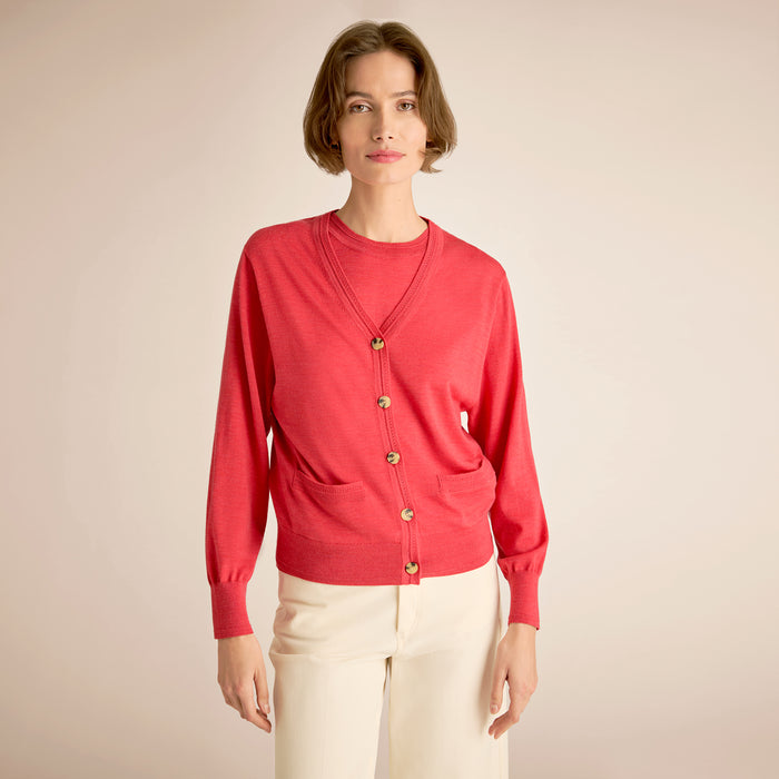 Rosalia Pointelle Cardigan