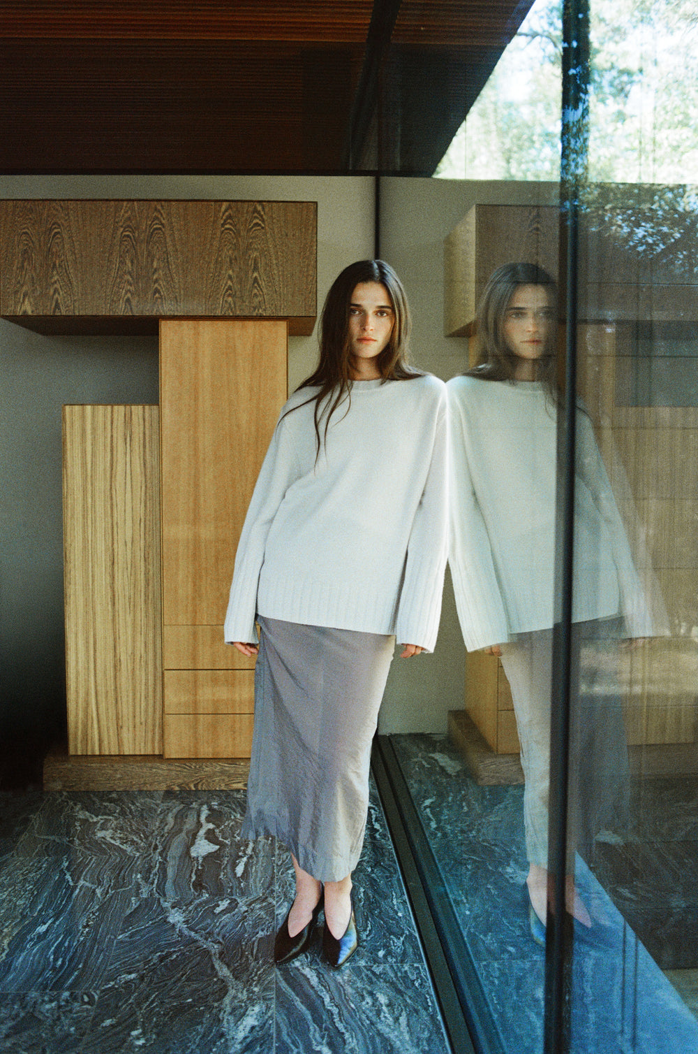Nonchi Cashmere Havn Sweater, Oat, image 8 of 12