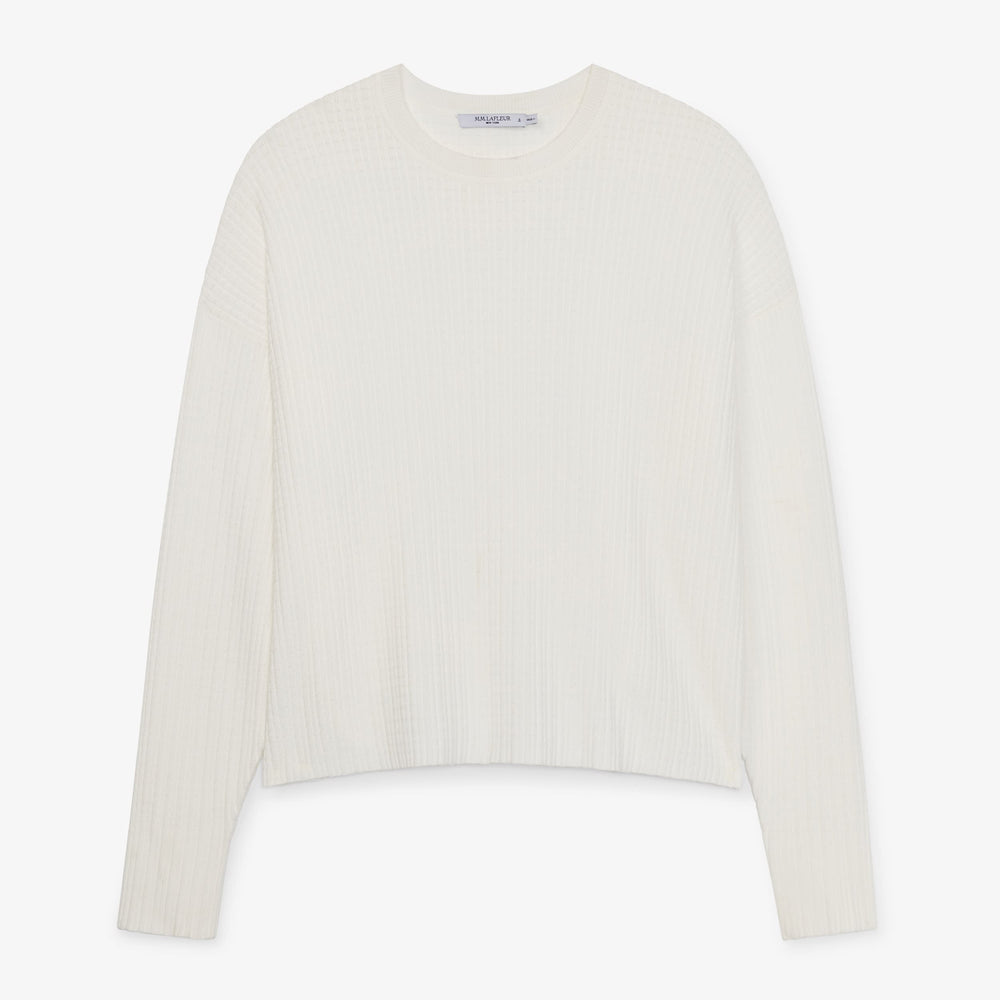 Packshot image of the tyler sweatshirt in ivory