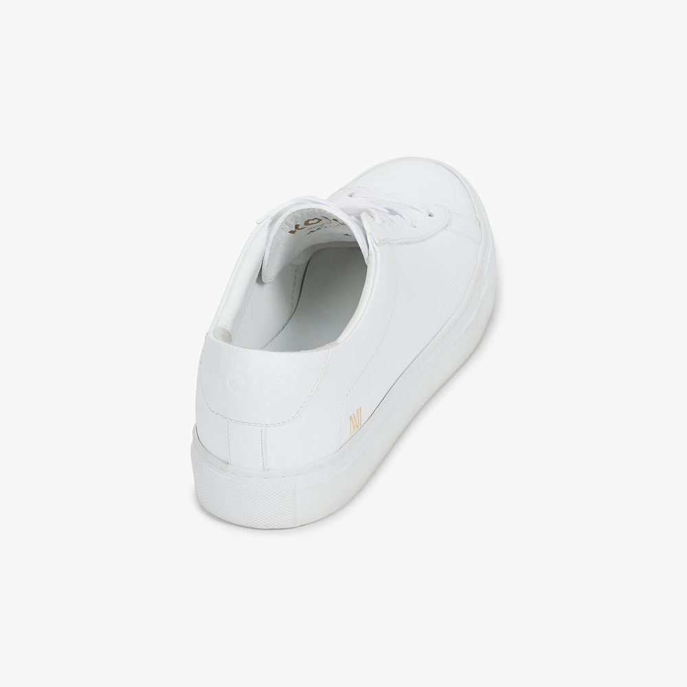 packshot image of M.M.LaFleur x Koio Capri Low-Top SneakersāLeather in white