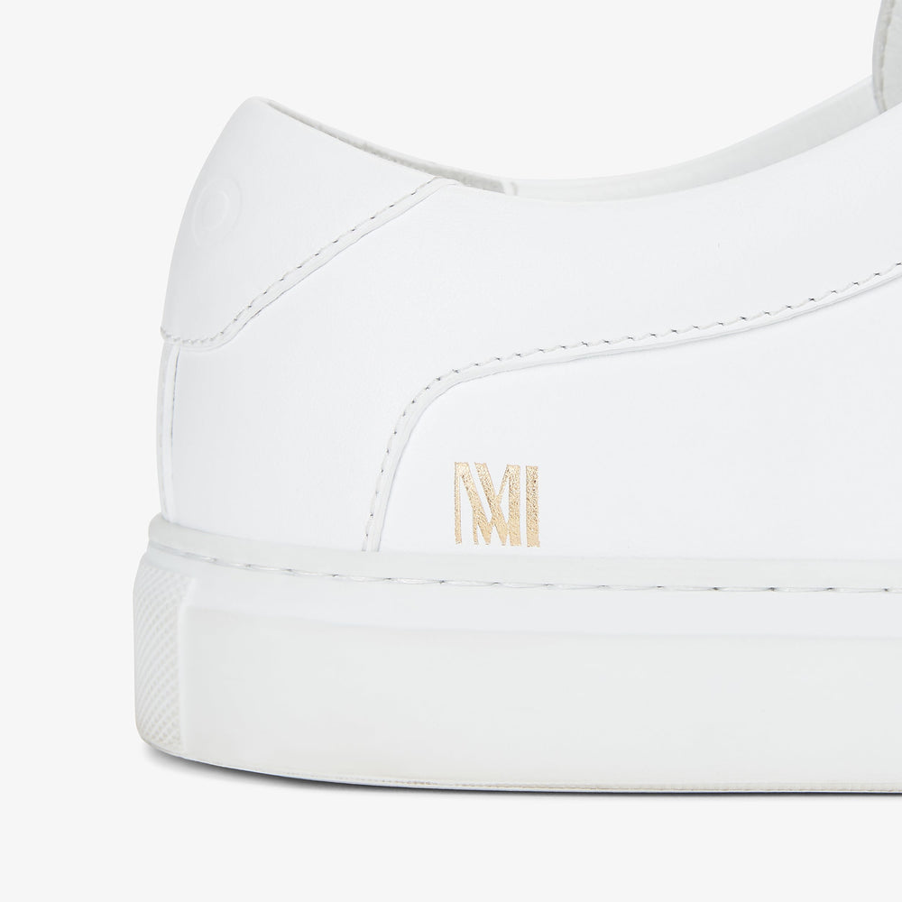 packshot image of M.M.LaFleur x Koio Capri Low-Top SneakersāLeather in white
