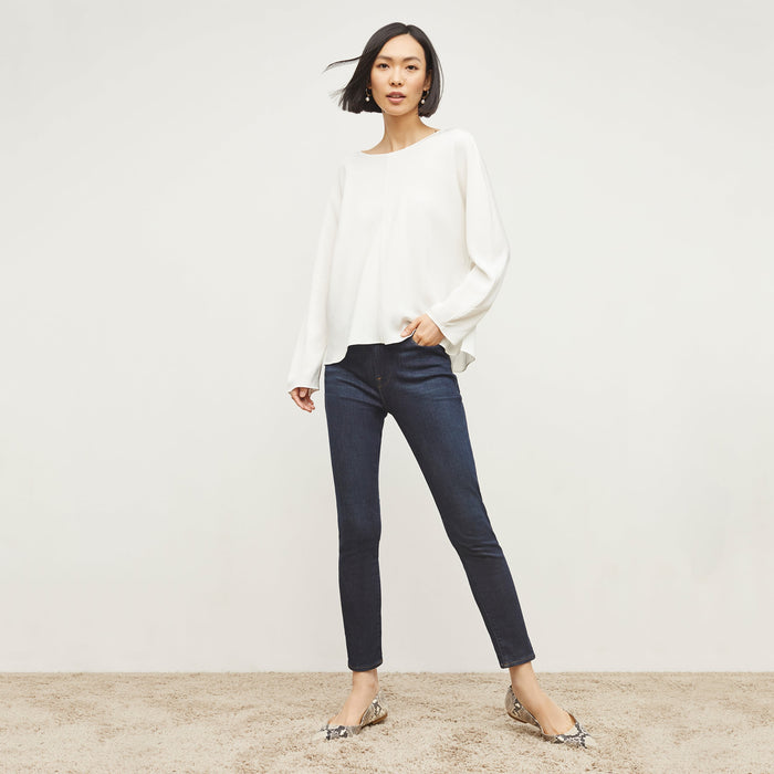 Frame Denim Le High Skinny Crop Jean
