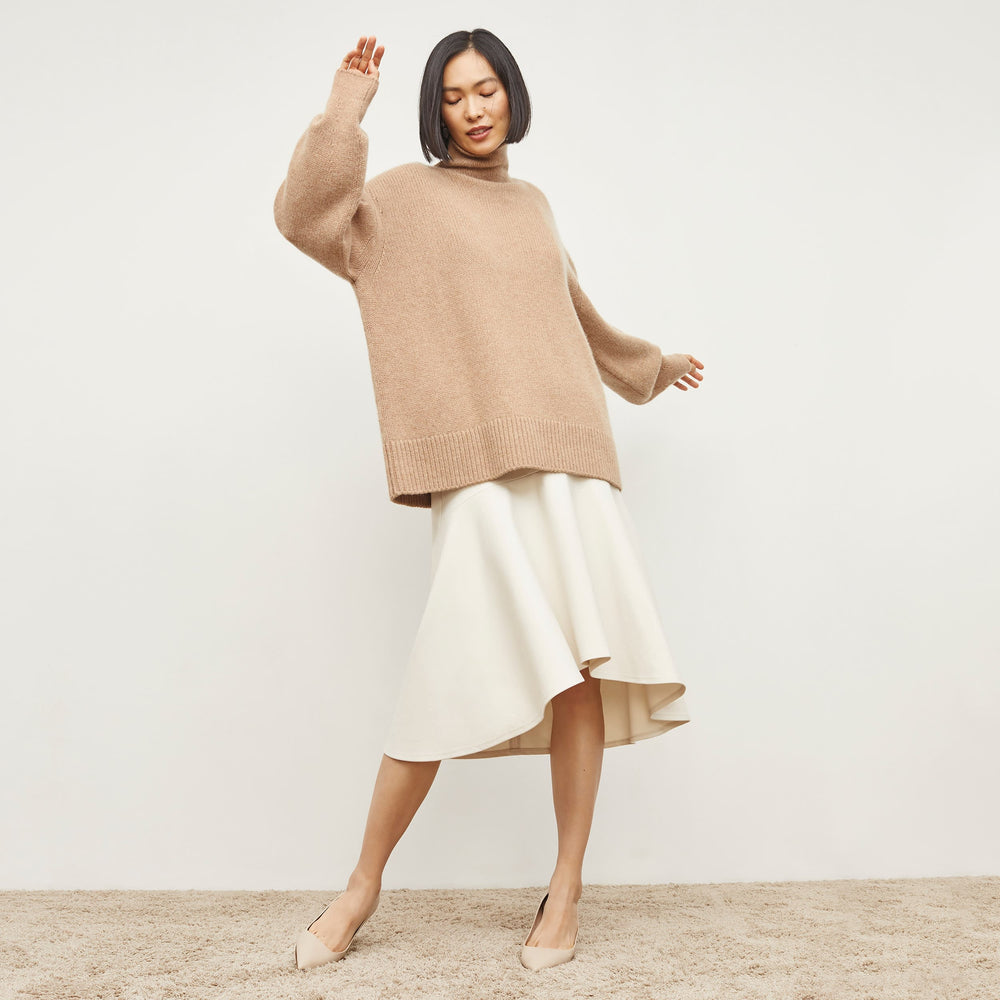 Lea Sweater, Light Maple, image 6 of 9