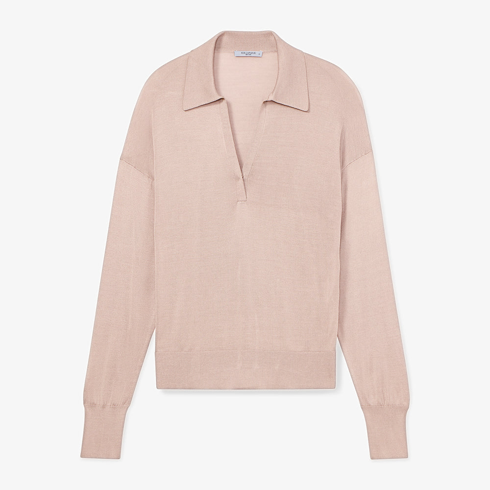 Still image of the Leo Top in Pink Salt