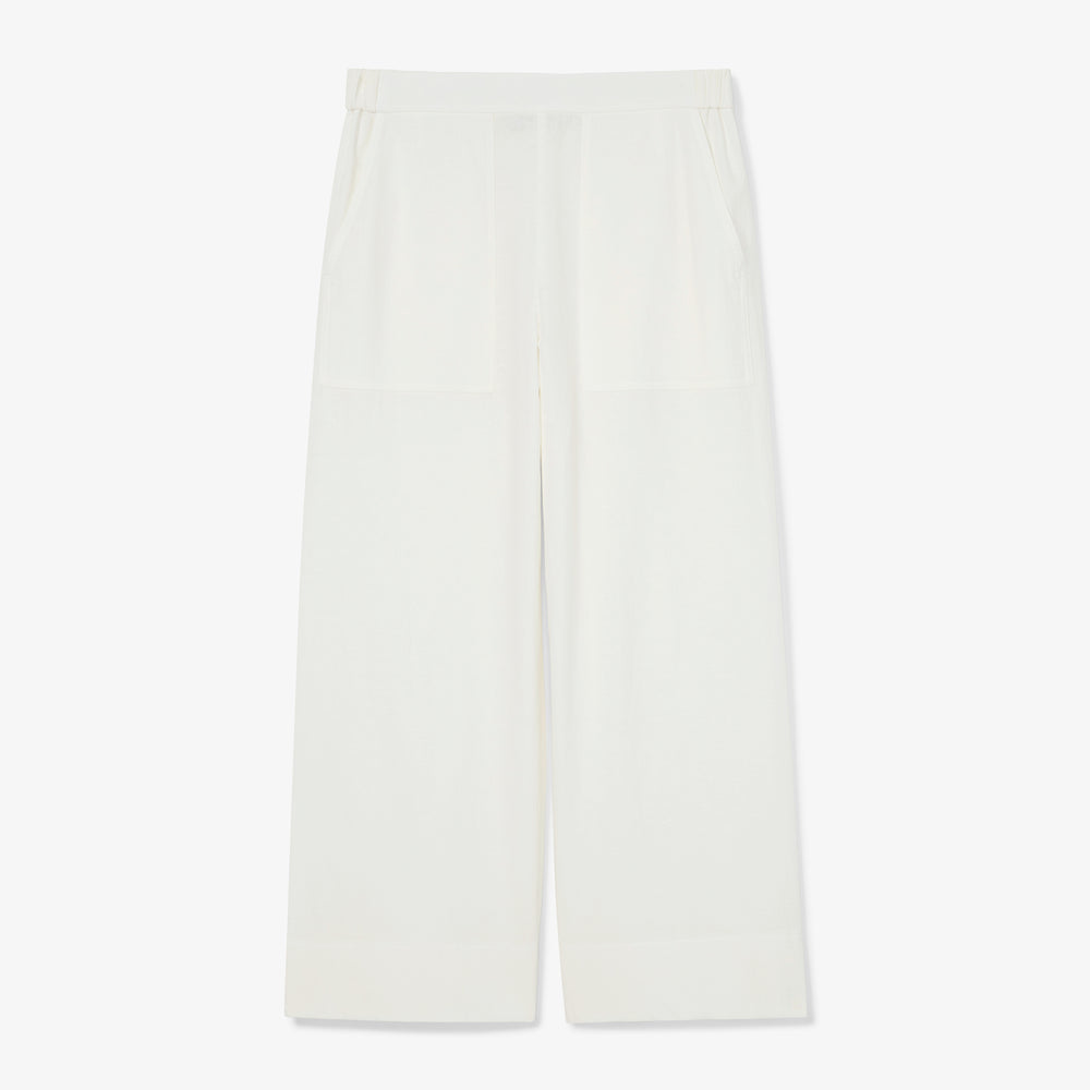 Packshot image of the Madelyn Pant in Ivory
