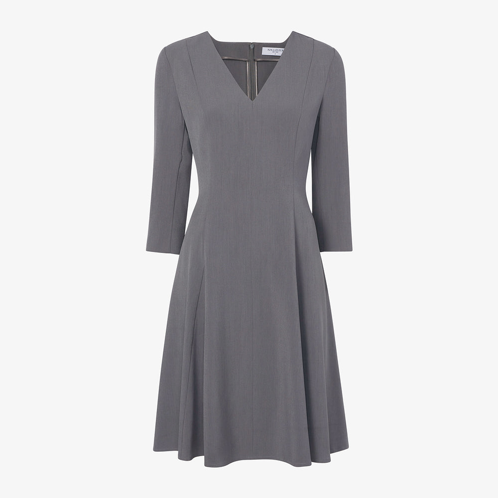 Packshot image of the Erica Dress in Steel Gray