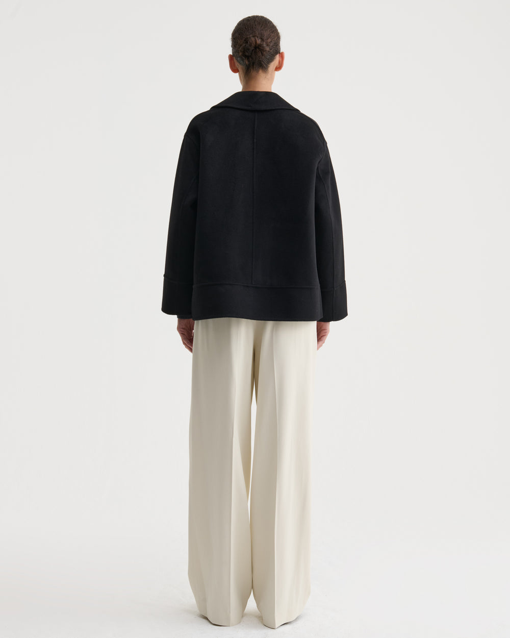 Nonchi Cashmere Viki Short Coat :: Black