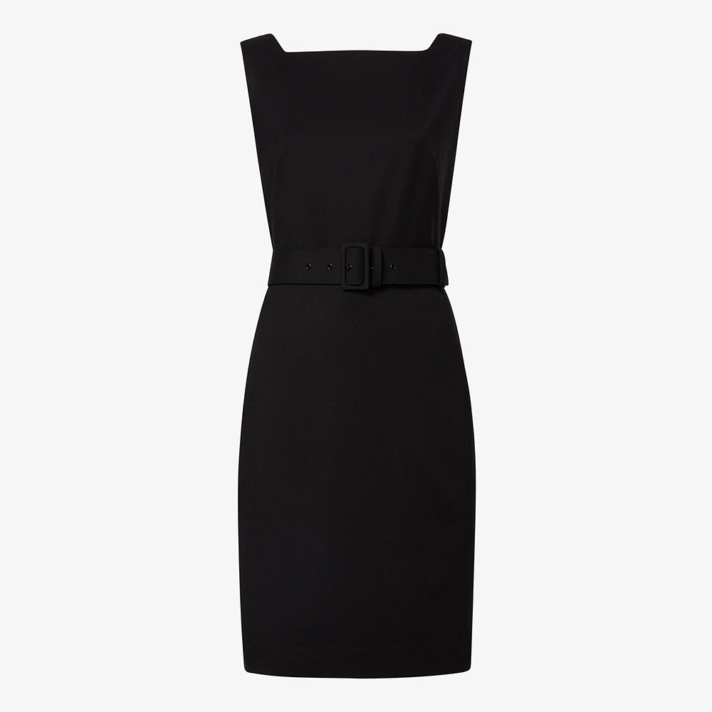 Packshot image of the cynthia dress in black