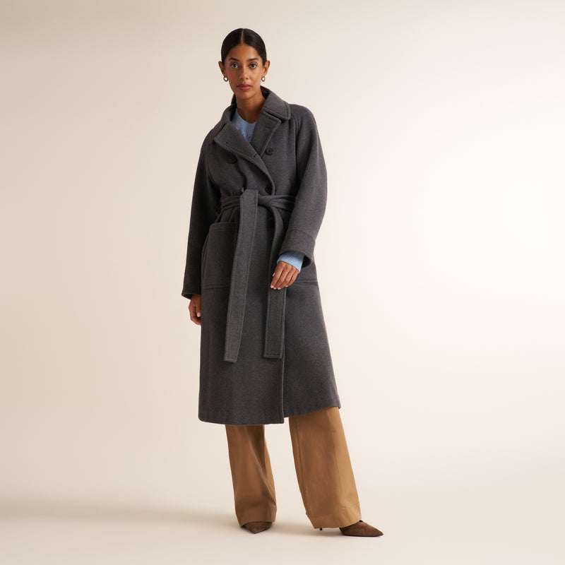 Malda Double-Breasted Coat