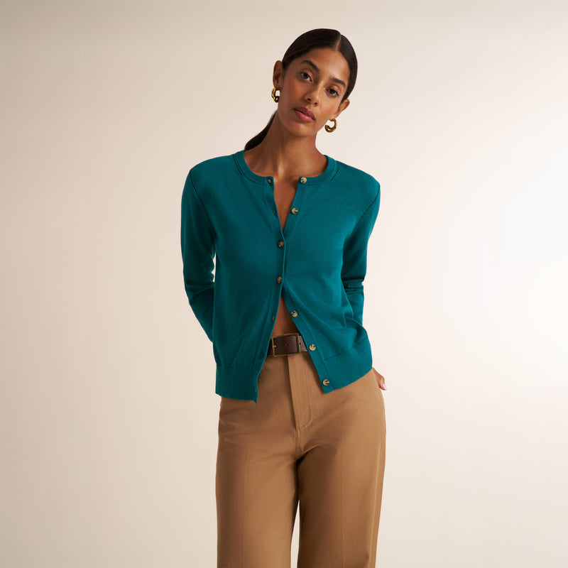 Mel Pointelle Cardigan