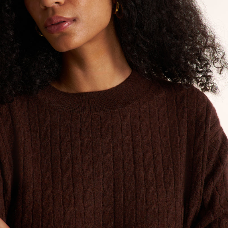 Giselle Cable Sweater