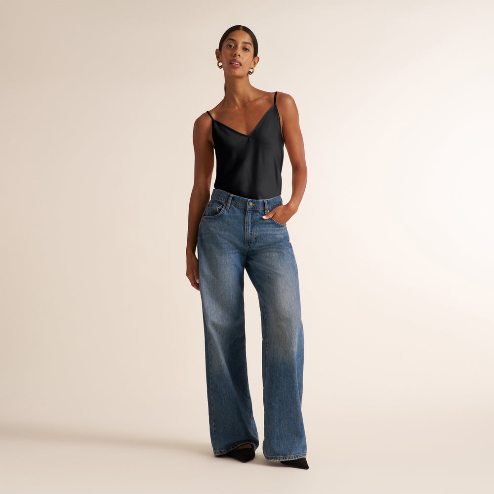 Lisey Layering Cami in Black — view 2