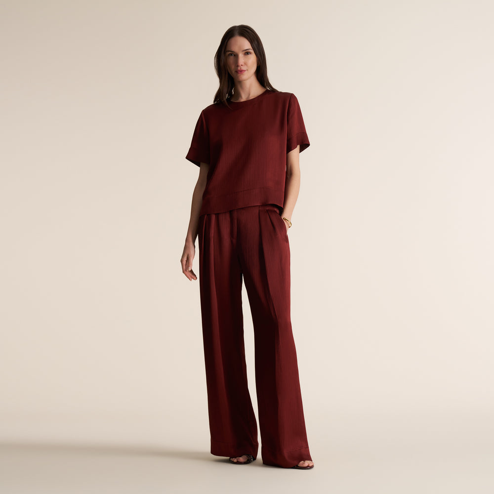 Annika Fancy Tee, Redwood, image 5 of 8