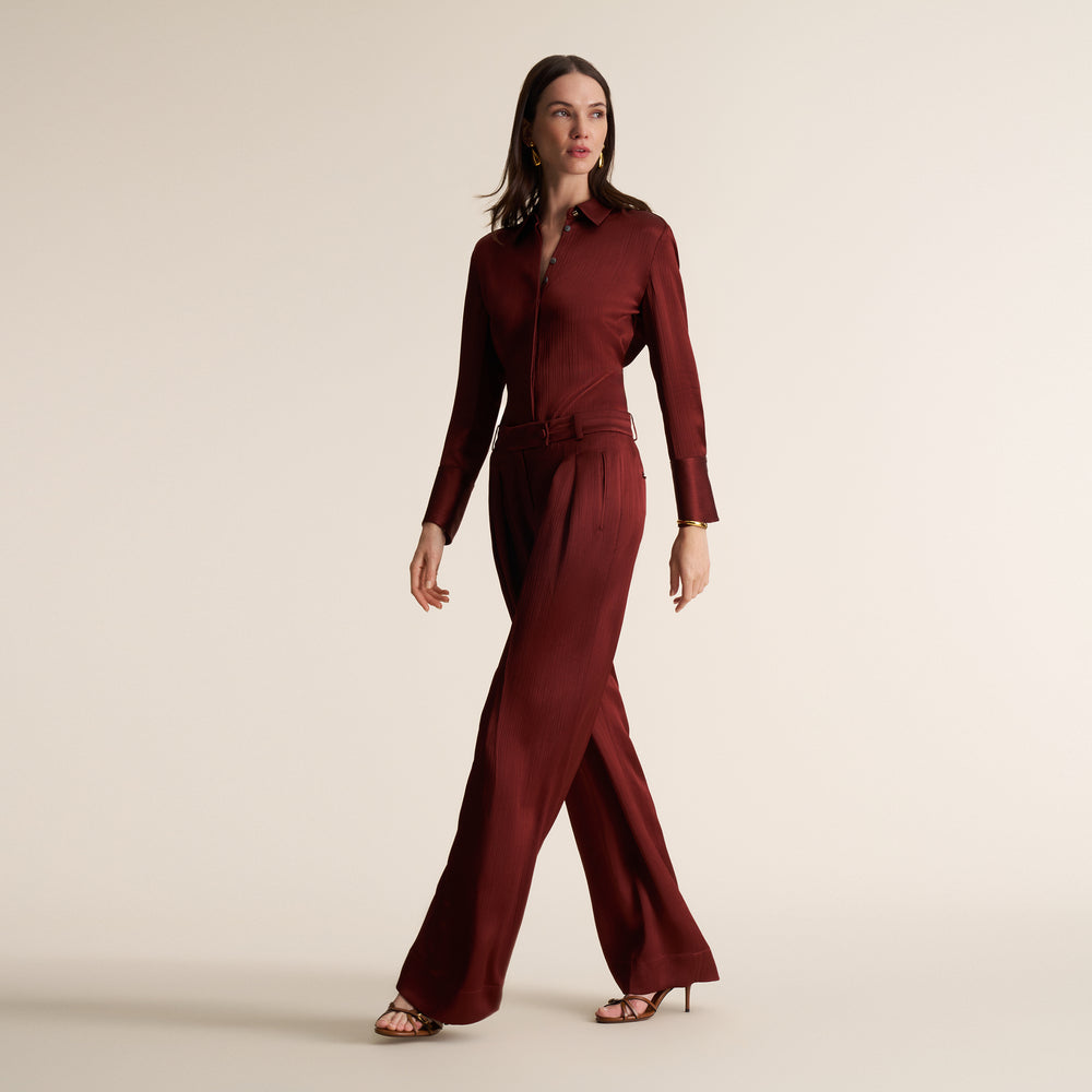 Tatum Button-Down Shirt, Redwood, image 5 of 15