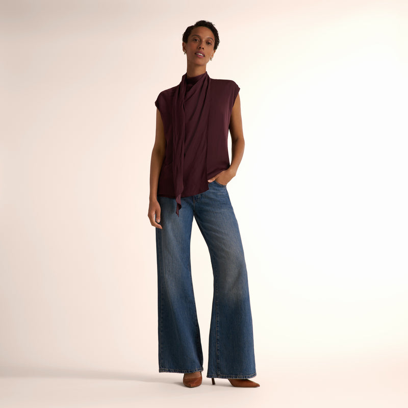 Ismelka Scarf Top