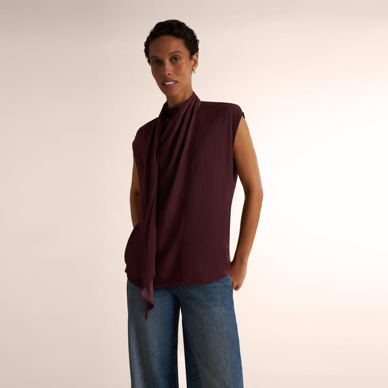 Ismelka Scarf Top