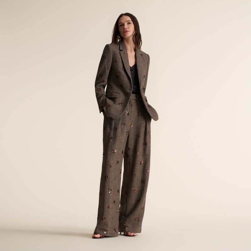 Bia Pleated Trouser