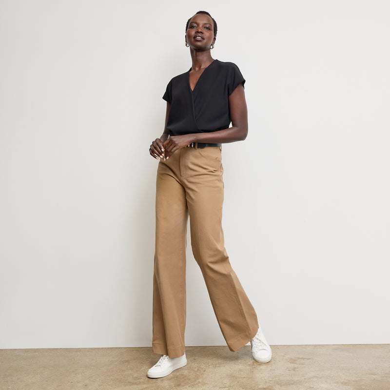 Antonia Faux Wrap Top