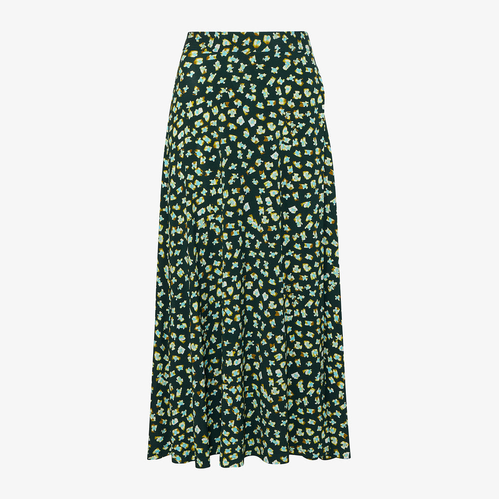 Packshot image of the Ara skirt in Kaledioscope Print