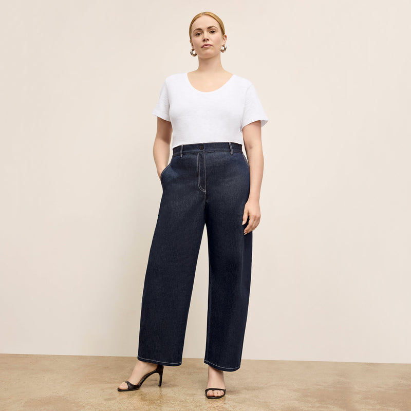 Bari Barrel-Leg Jean