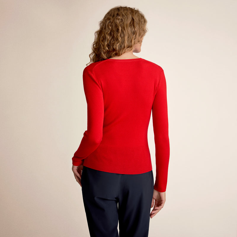 Beck Fitted Crewneck Sweater