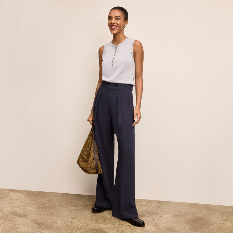 Crimmins Pointelle Tank