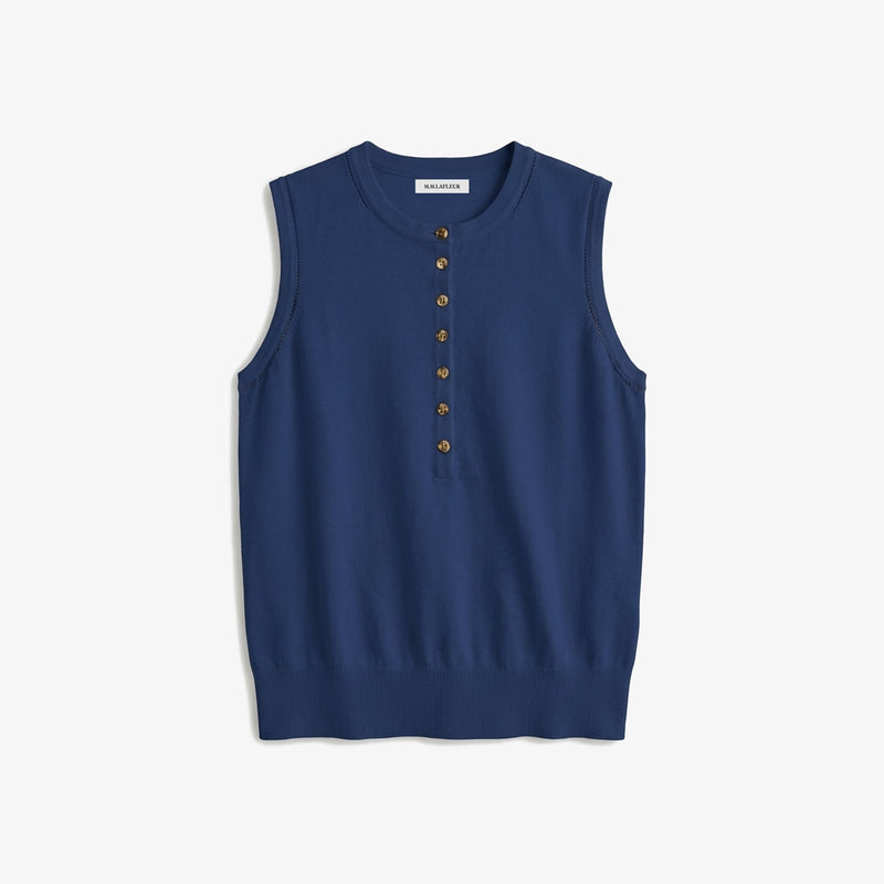 Crimmins Pointelle Tank