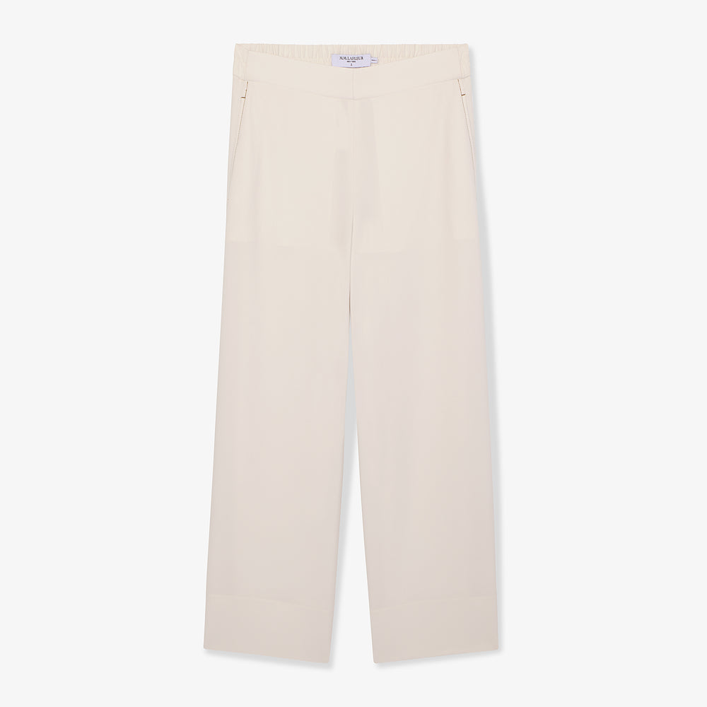 packshot image of the elena pant in eggshell