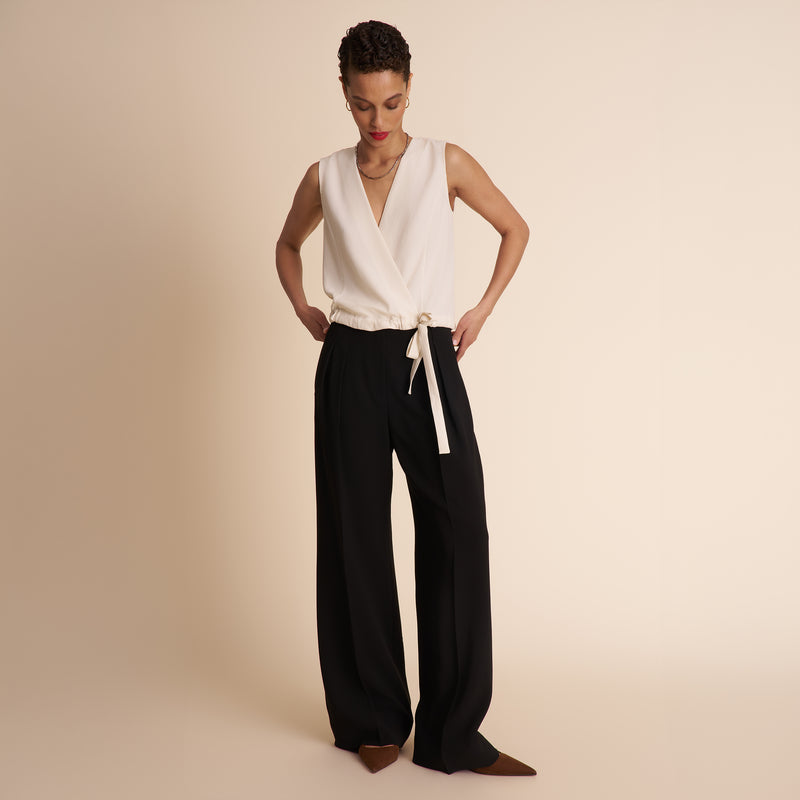Elodie Tie-Waist Top