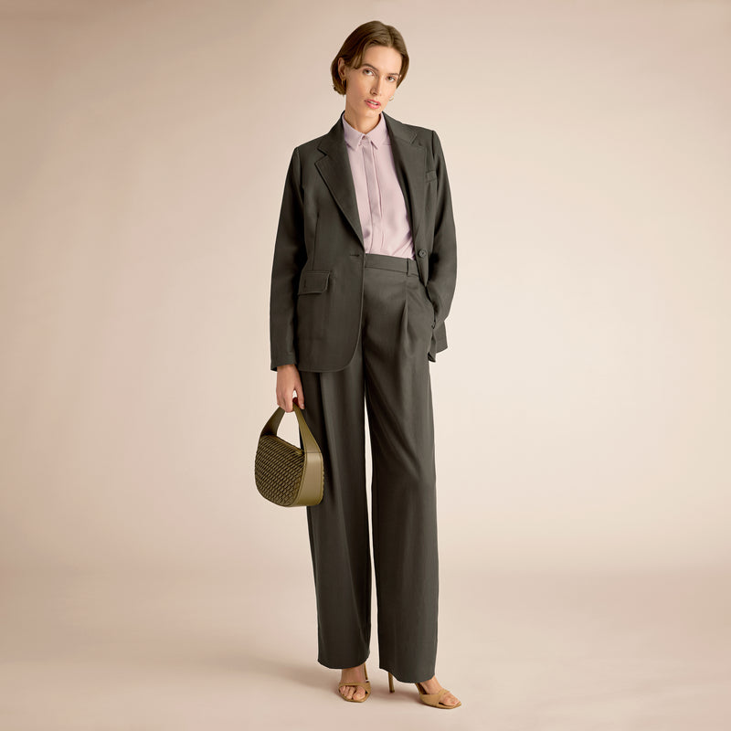 Fitz Pleated Trouser