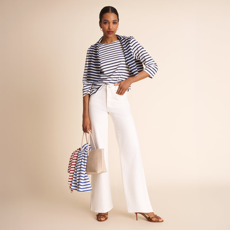 FRAME Le Slim Palazzo Modernist Pocket