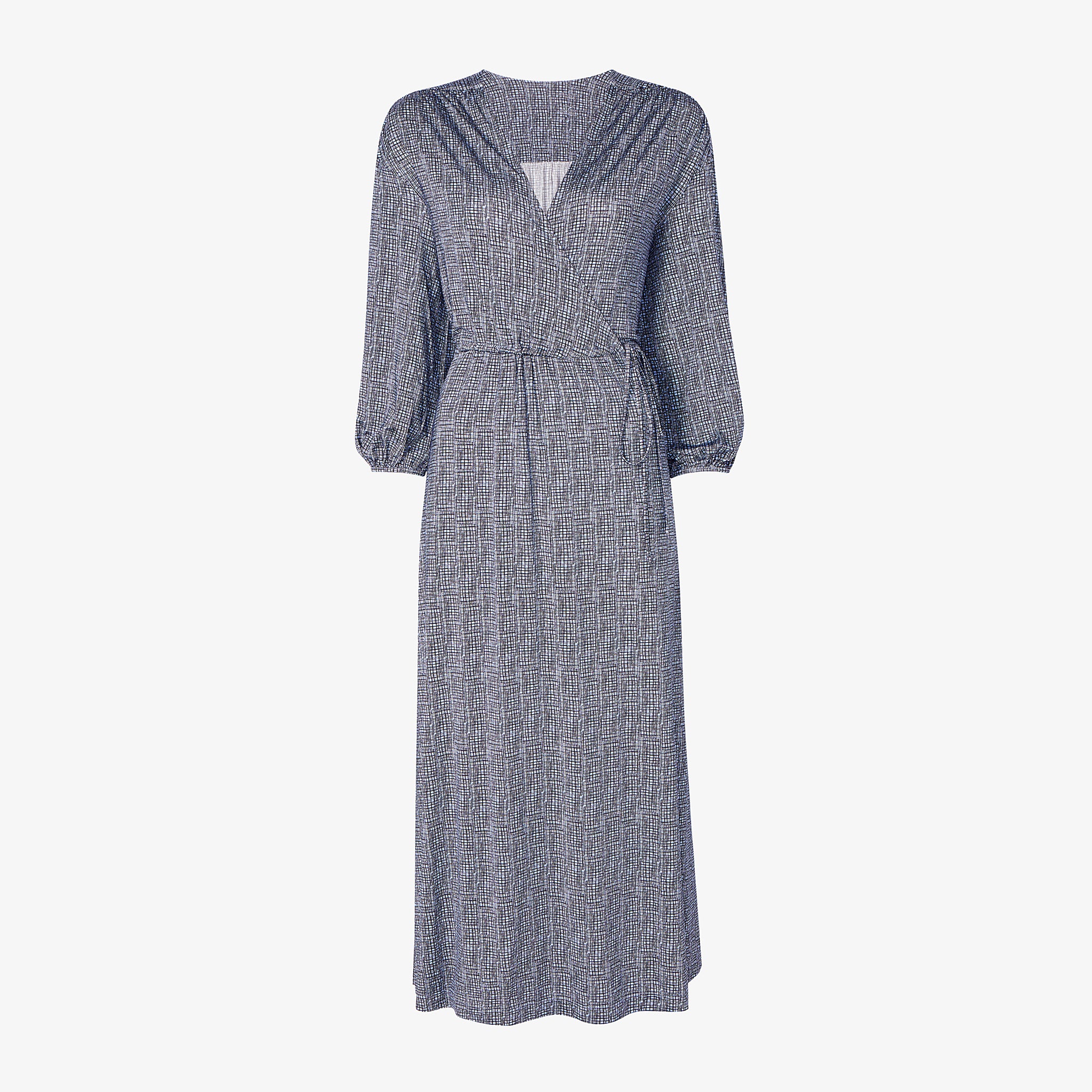 Packshot image of the hope dress in blueprint sketch