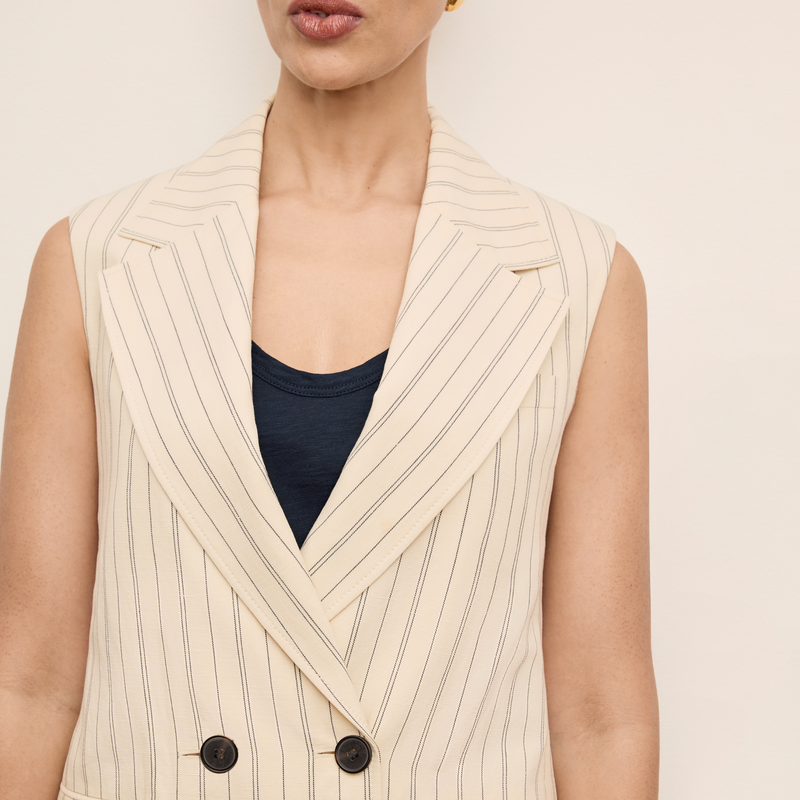 Kasa Double-Breasted Vest
