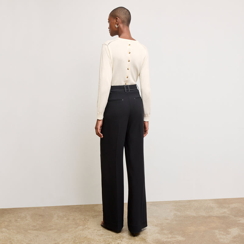 Larissa Pointelle Sweater