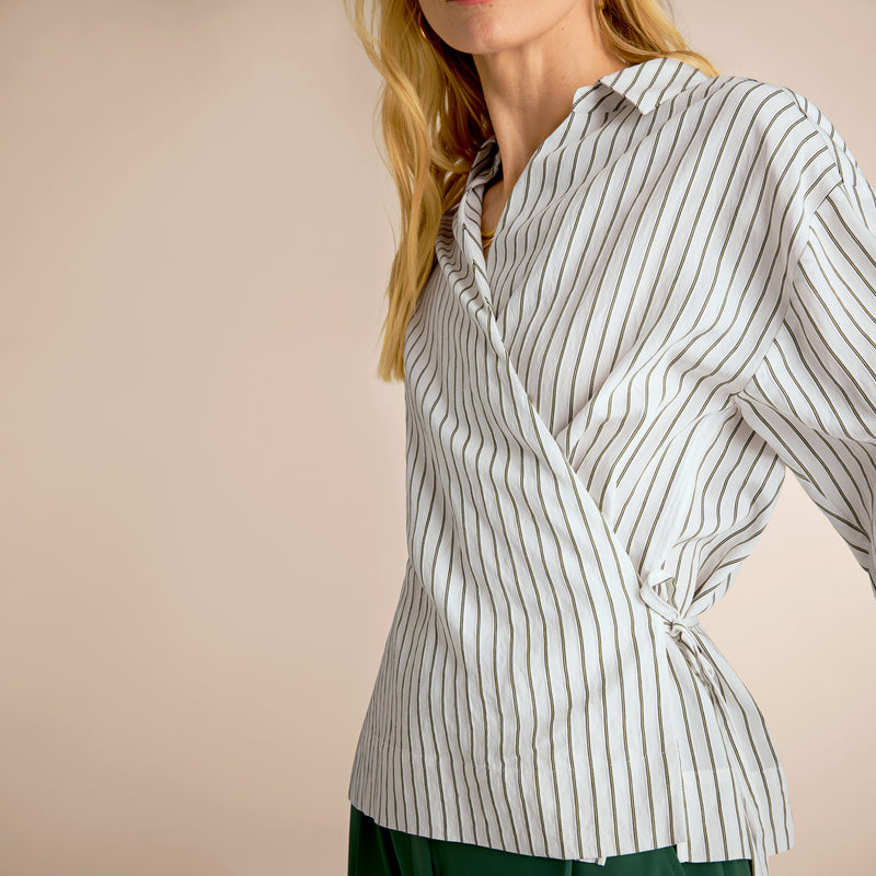 Leona Wrap Top