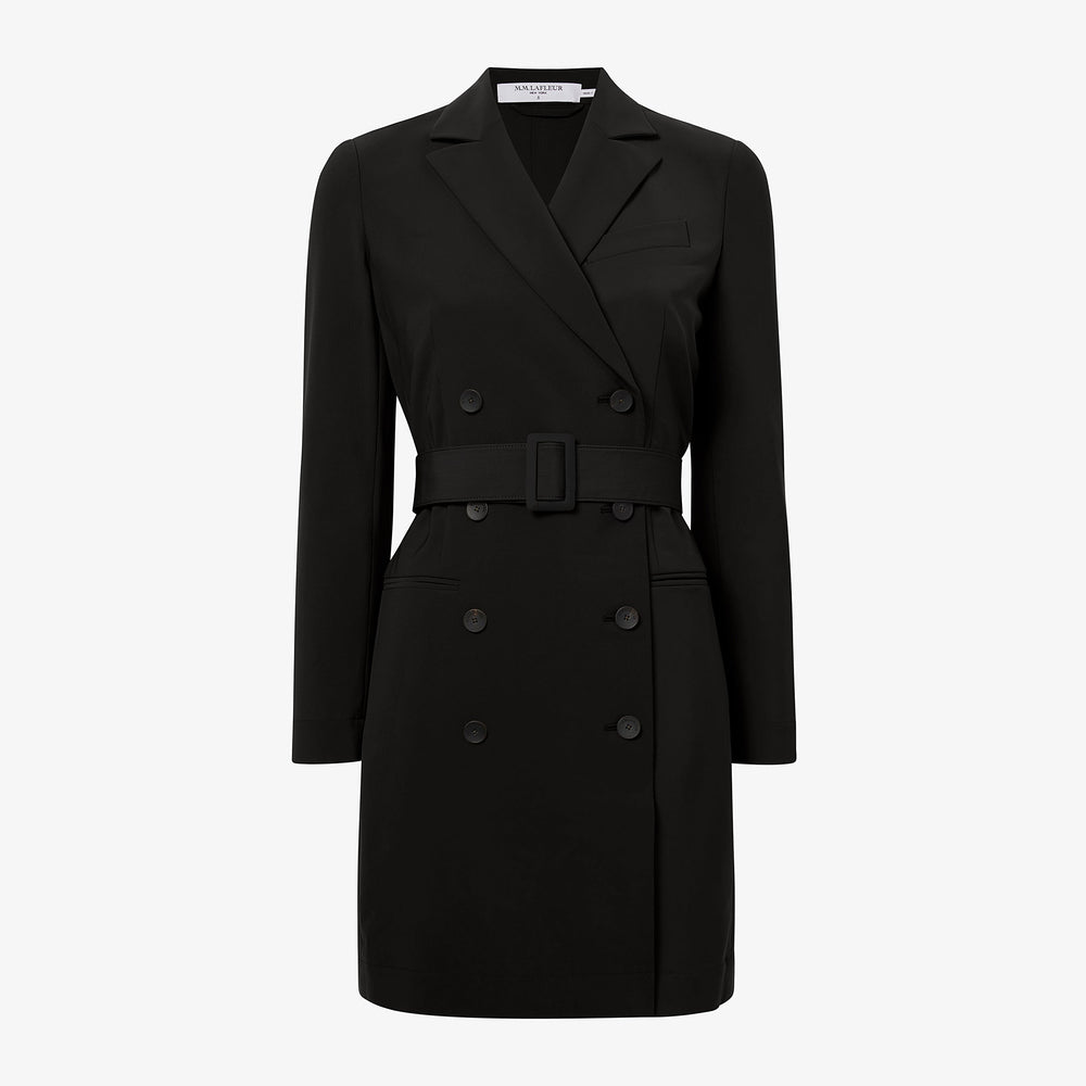 packshot image of the Gwynne dress in black