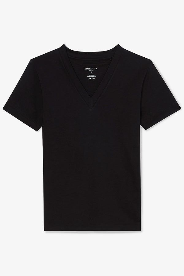 Lee V-Neck T-Shirt-Pima Cotton