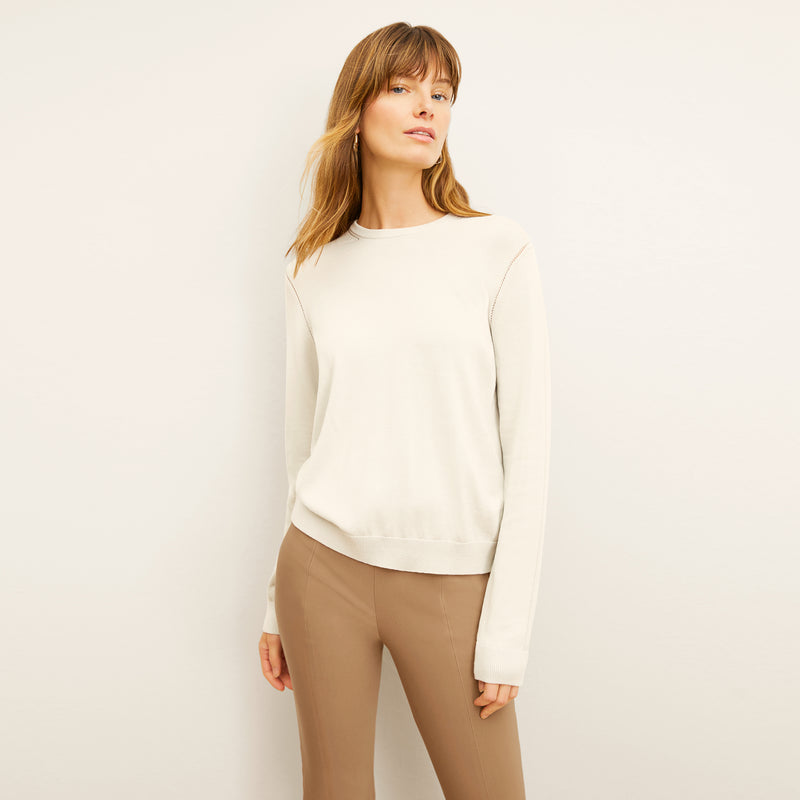 Larissa Pointelle Sweater