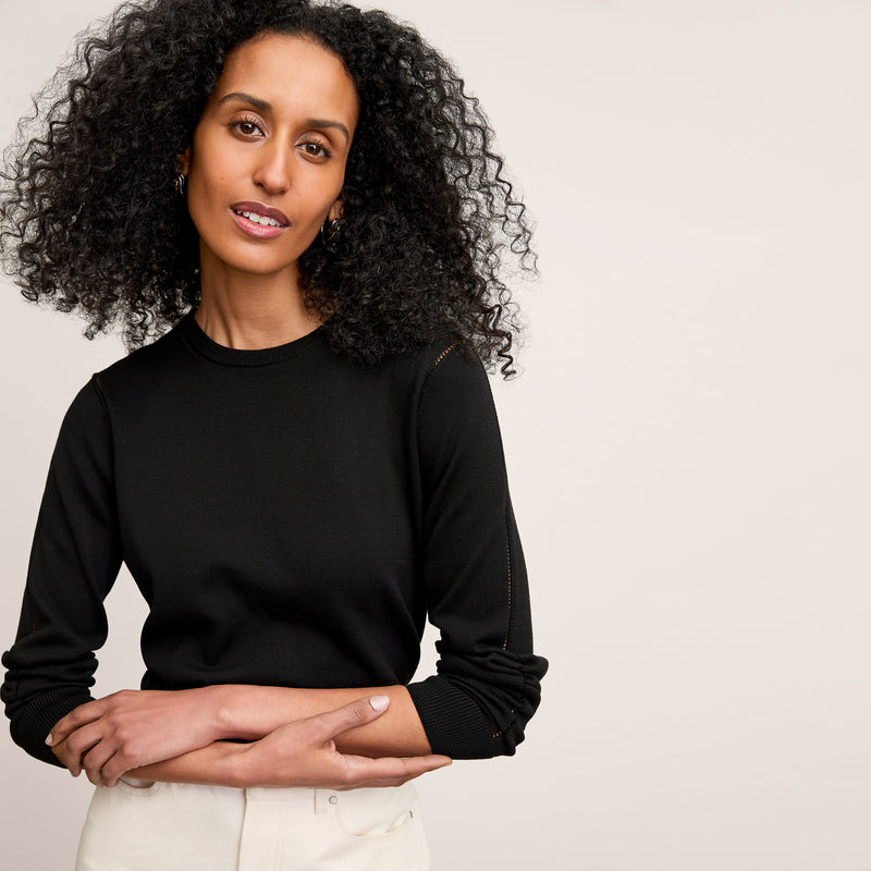 Larissa Pointelle Sweater