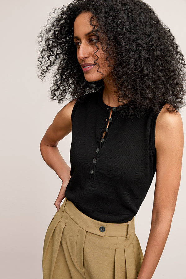 Crimmins Pointelle Tank
