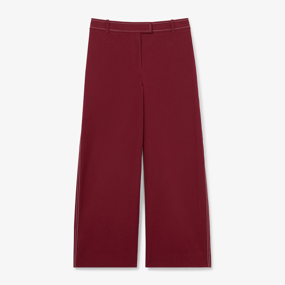 packshot image of the abby pant in berry jam
