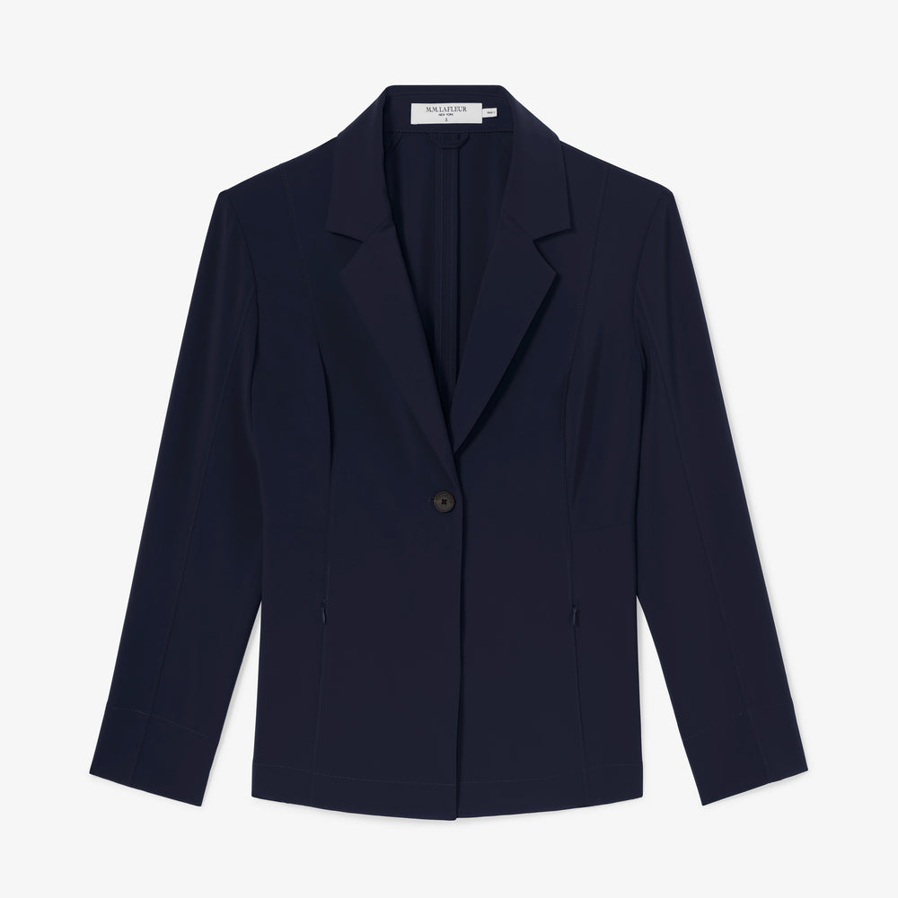 packshot image of the colby pant in dark navy