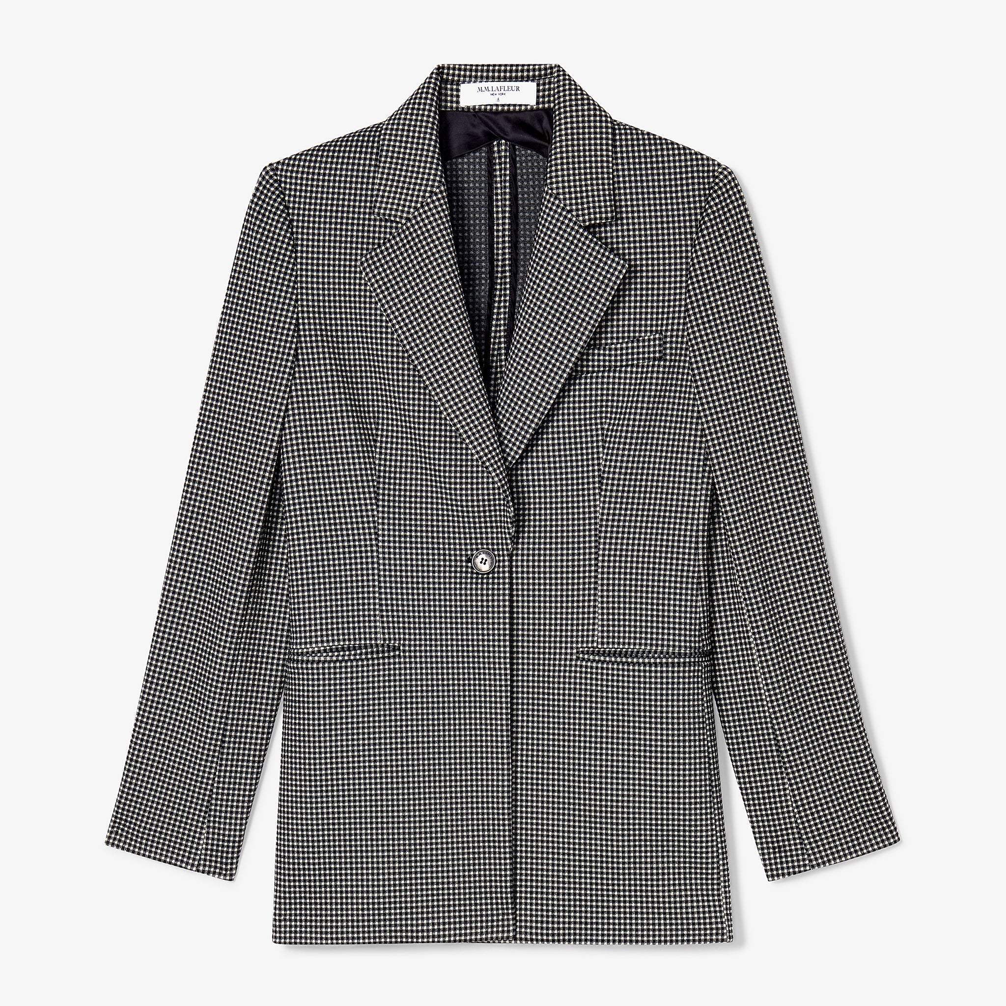  packshot image of the rossi blazer in classic check