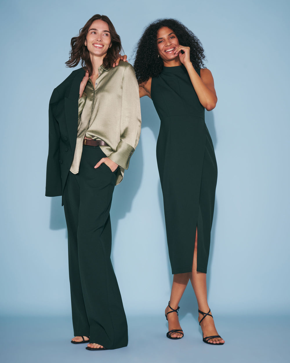 Tatum Button-Down Shirt, Light Sage, image 6 of 8